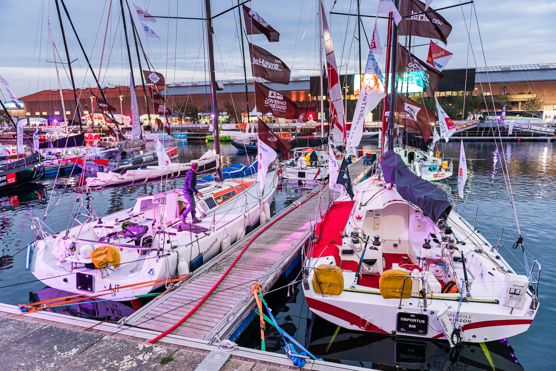 Transat Jacques Vabre 2019 Marius Hanin