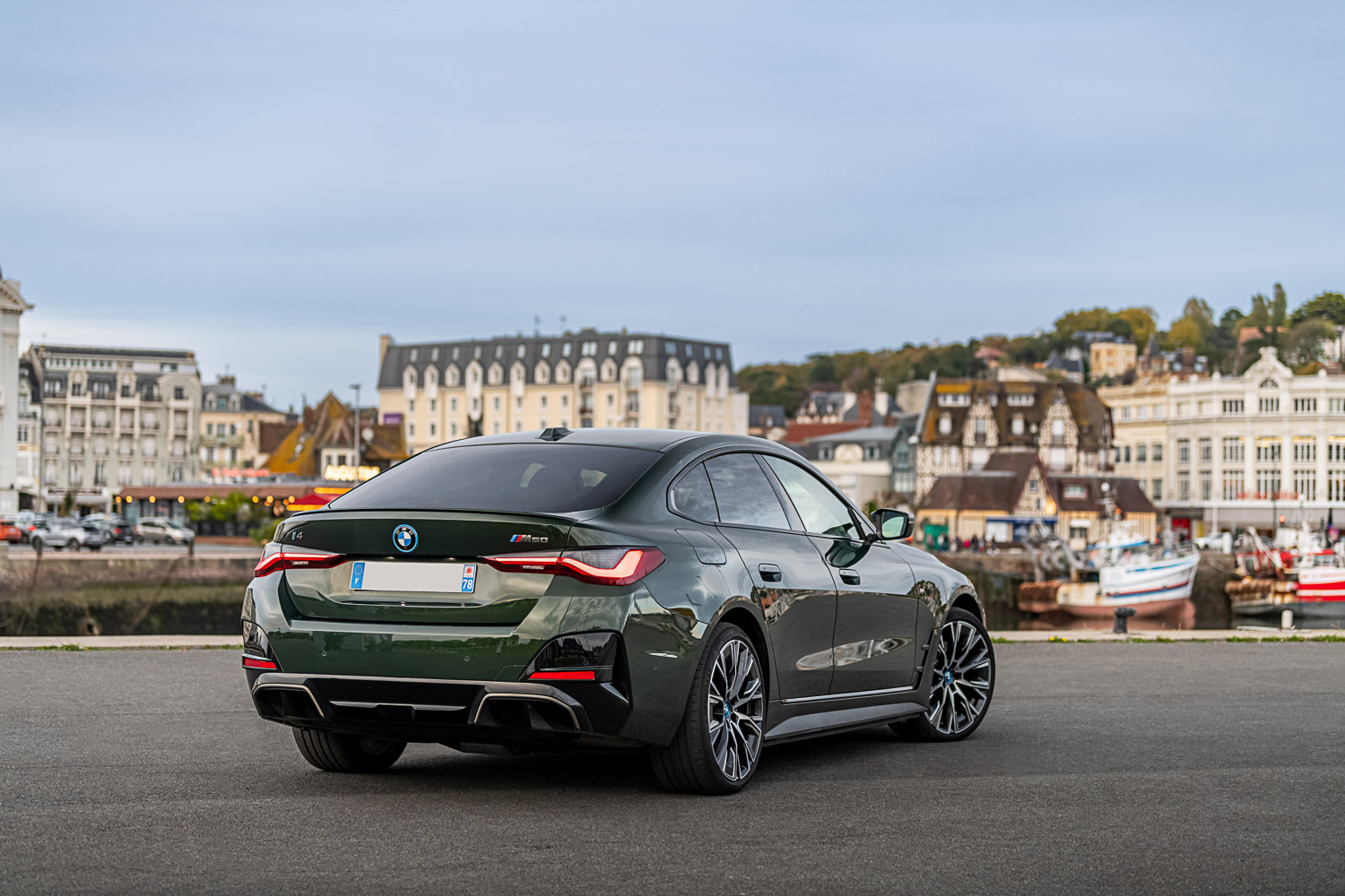 Essai BMW i4 M50 - Marius Hanin